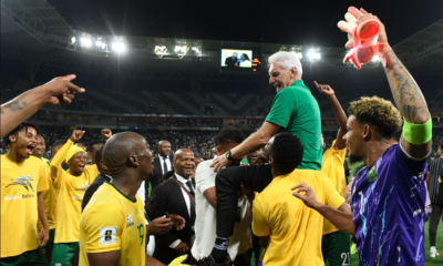 Bafana Bafana when they qualified for the FIFA World Cup 2026
