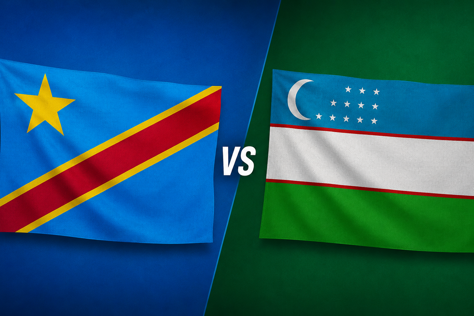 DR Congo vs Uzbekistan