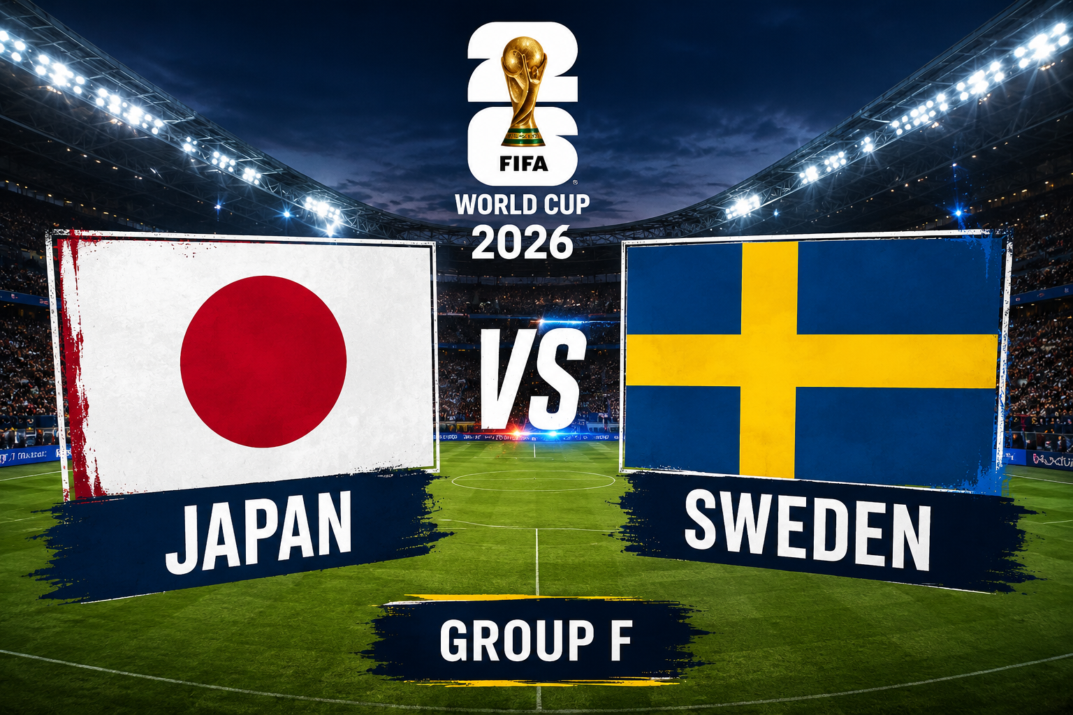 Japan vs Sweden