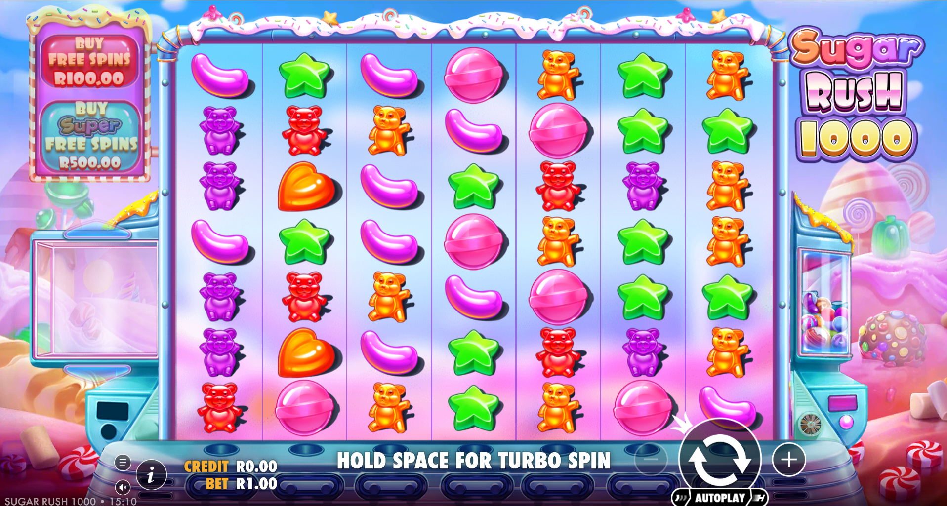 sugar rush 1000