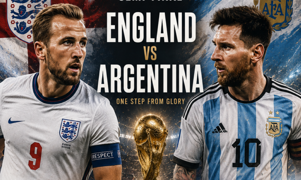 Harry Kane and Loenel Messi