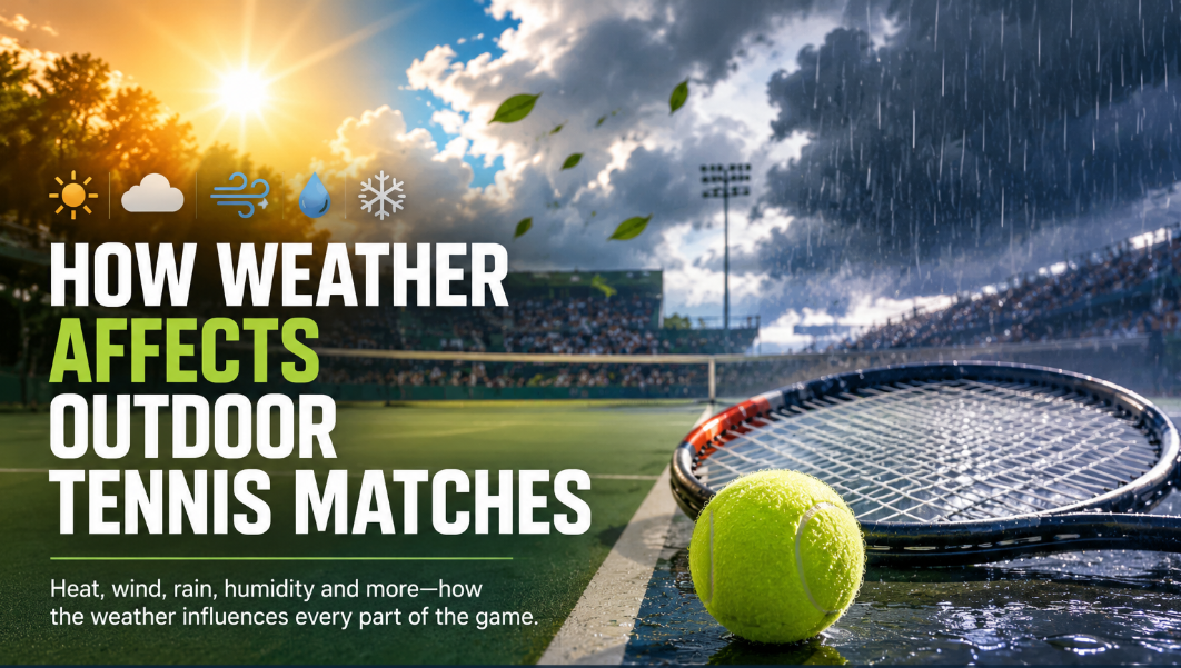 Weather and Tennis matches