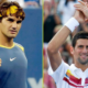Roger Federer &vNovak Djokovic